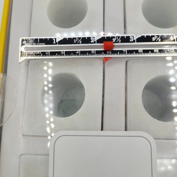 NWT Set of 6 Natural White Marble Napkin Holders - Picture 9 of 10